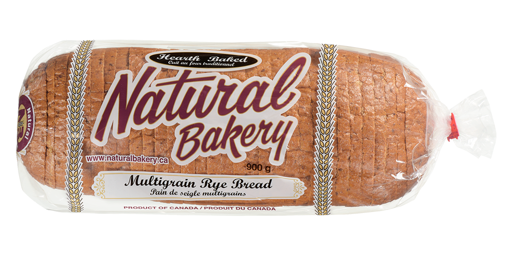 multigrain bread in labelled bag